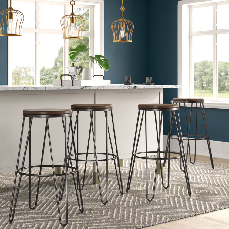 Mercury Row® LaGuardia Bar & Counter Stool & Reviews Wayfair